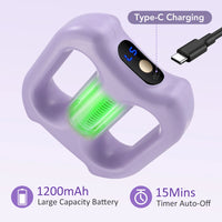 Portable Electric Dual-Ring Vibration Massage and Recovery Tool