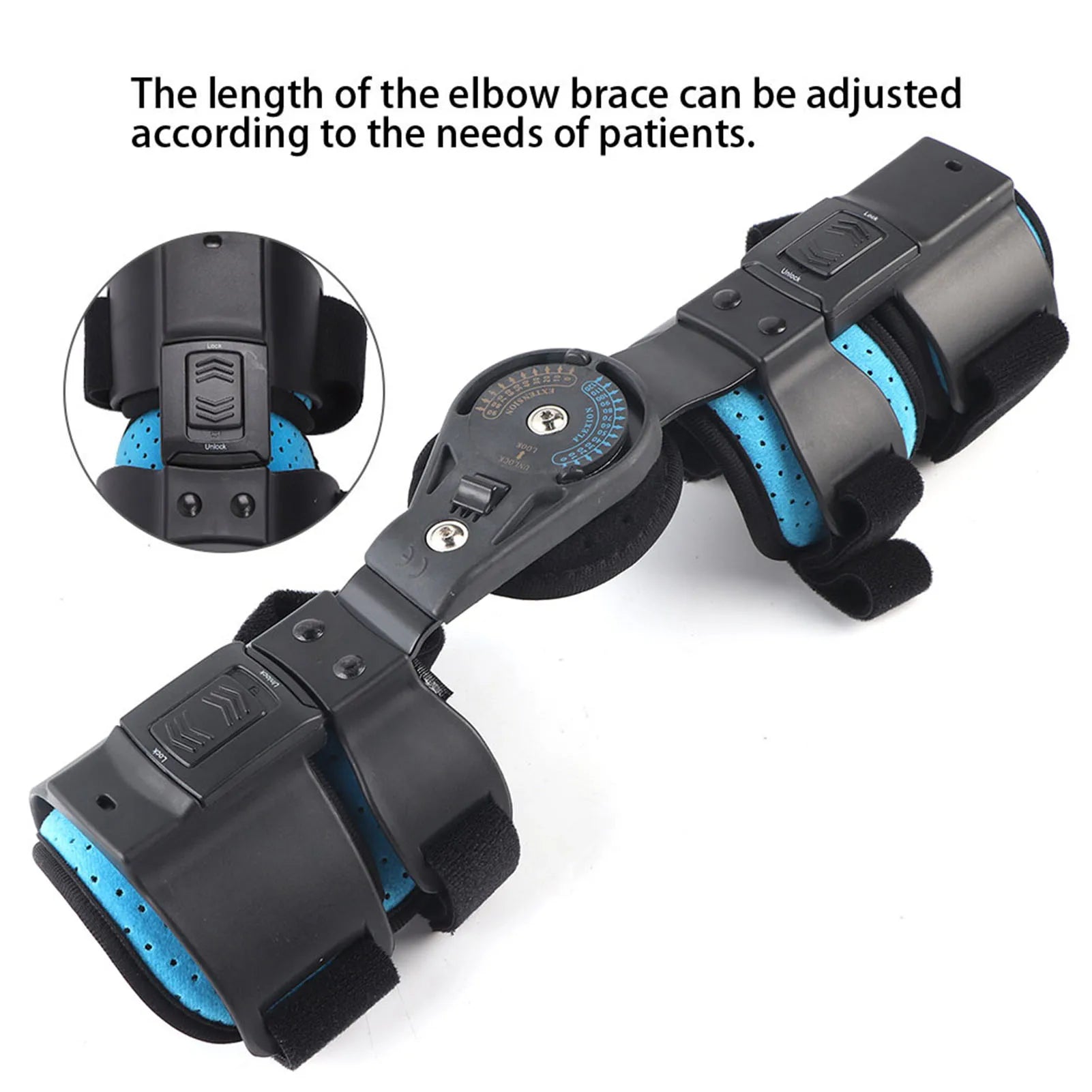 Adjustable Elbow Support Brace for Right Arm Recovery - 10