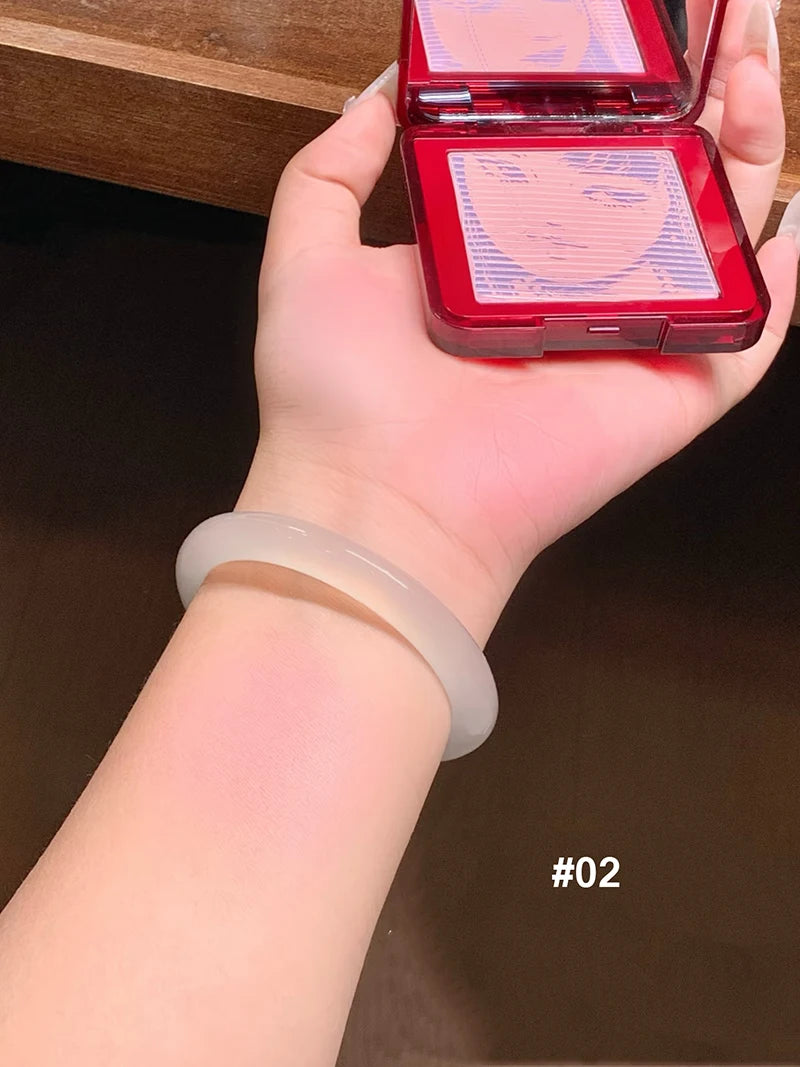 Long-Lasting Mineral Powder Blush Palette - 8