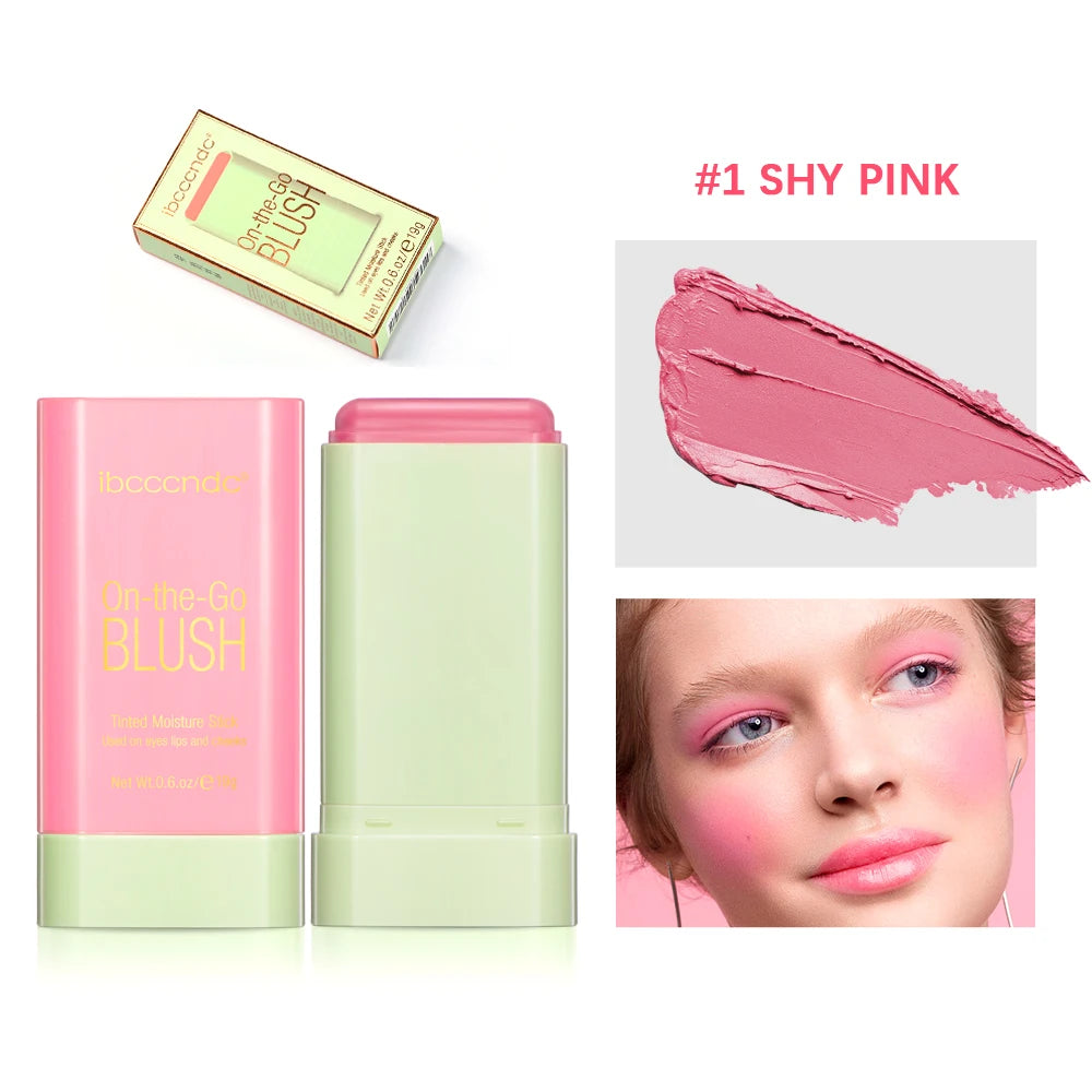 Creamy Multi-Use Tinted Blush Stick for Lips and Cheeks - 28