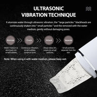 Ultrasonic Facial Skin Scrubber for Deep Pore Cleansing
