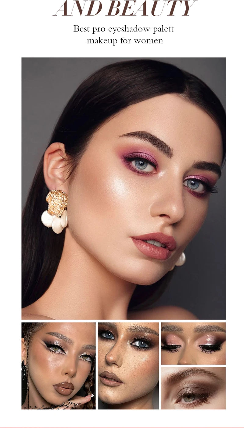 All-in-One Portable Makeup Palette for Travel and Daily Use - 9