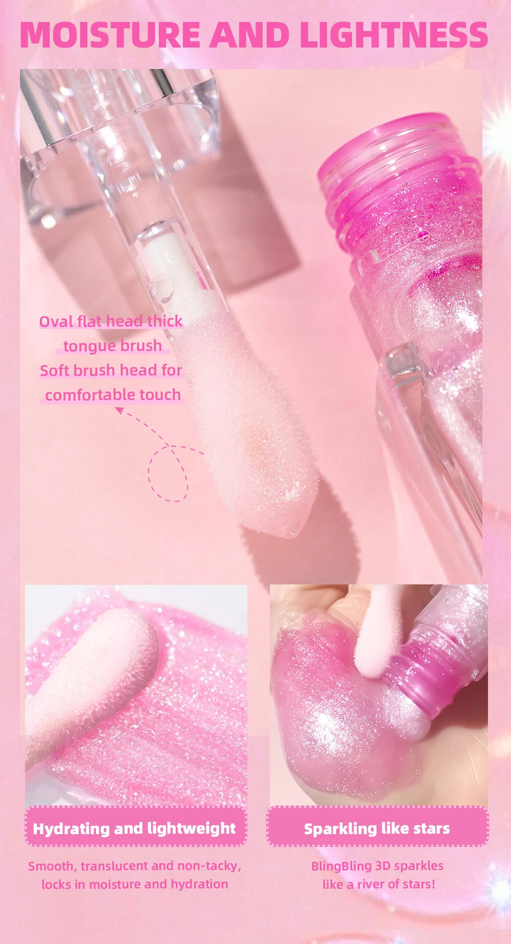 Color-Changing Hydrating Lip Oil Gloss - 13
