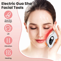Electric Heated Gua Sha Facial Lifting and Massage Tool