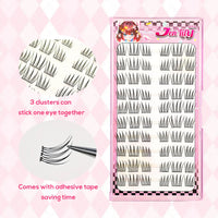 DIY Manga Style Cluster Lash Extension Kit