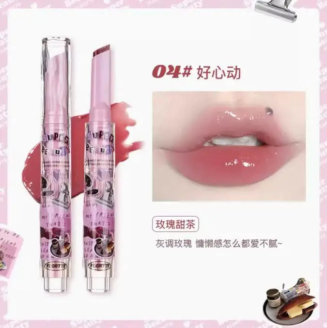Hydrating Vegan Tinted Lip Balm for Long-Lasting Moisture - 37