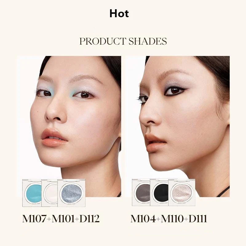 Single Color Matte and Glitter Highlighter Blush Palette - 2