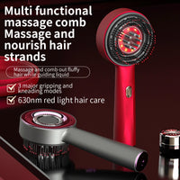 Electric Scalp Massager and Hair Serum Applicator Comb