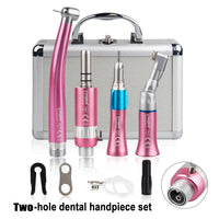4-Piece Dental Handpiece Kit with Air Motor