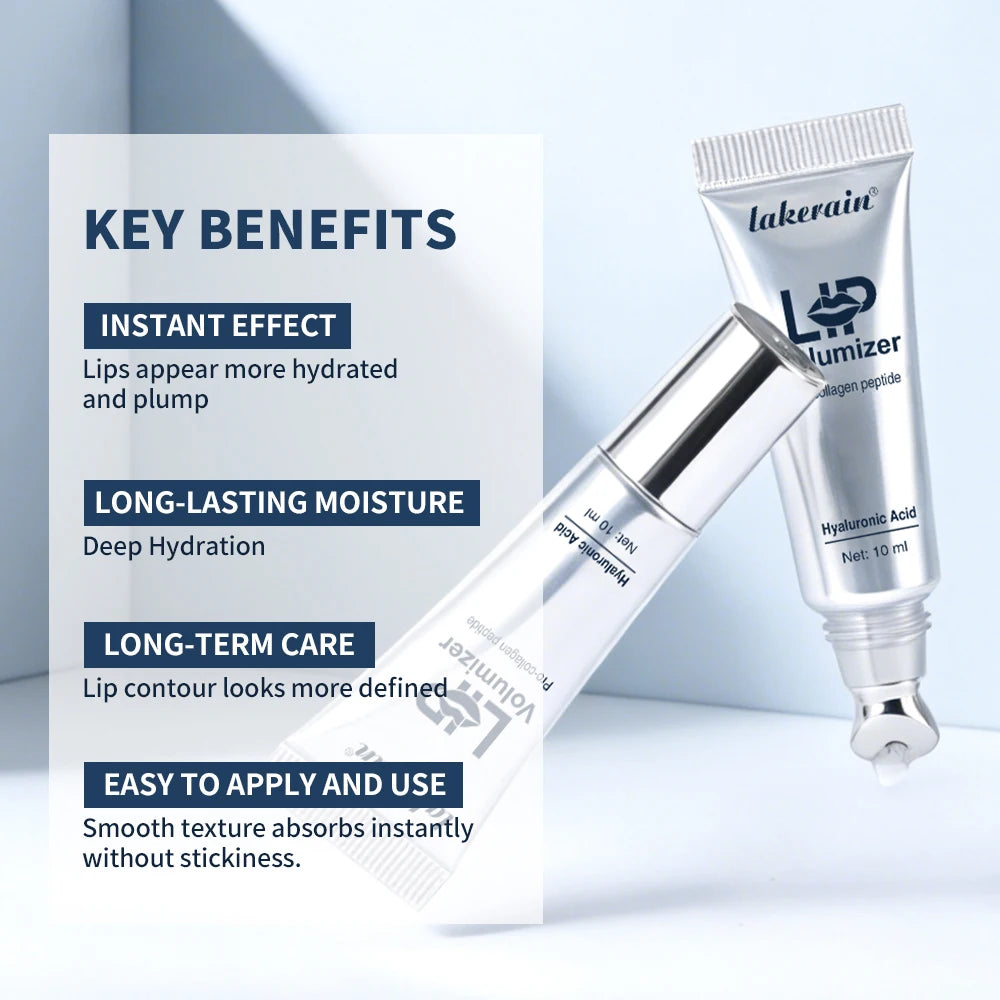 Hyaluronic Acid Hydrating Lip Volumizer for Plump Lips - 4