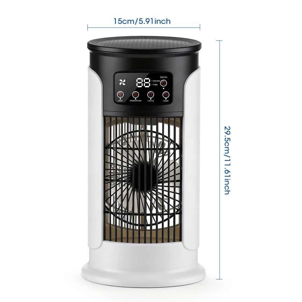 Portable USB Desktop Air Cooler and Humidifier - 11