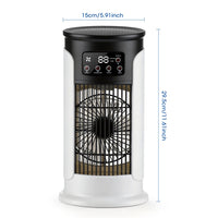 Portable USB Desktop Air Cooler and Humidifier