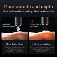 Professional Deep Tissue Percussive Massage Gun for Muscle Recovery