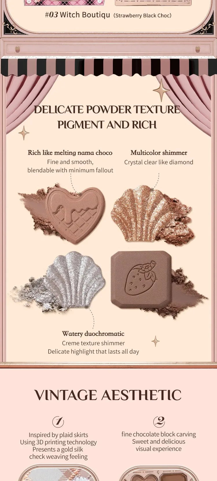 Highly Pigmented Multi-Finish Eyeshadow Palette - 10