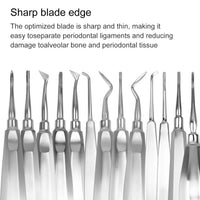 Professional 13-Piece Dental Extraction and Elevator Kit