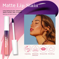Waterproof Peel-Off Matte Lip Stain Tint