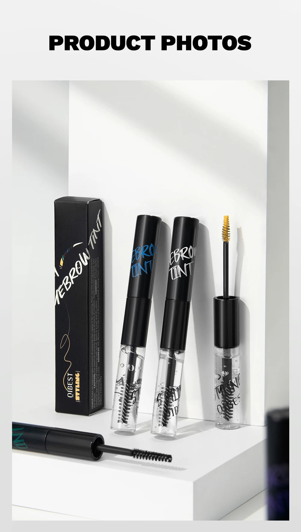 2-in-1 Waterproof Eyebrow Tint and Styling Gel - 18