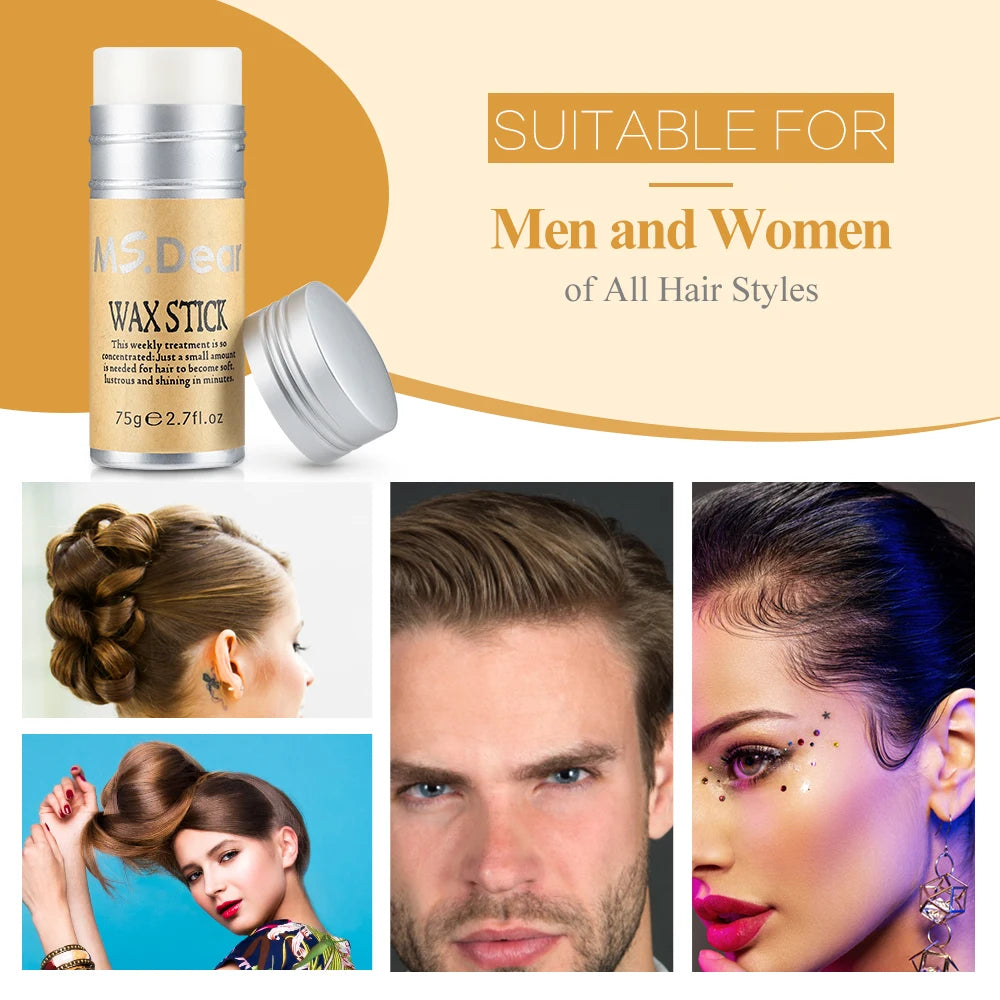 Smoothing Hair Wax Stick for Frizz and Flyaways - 3
