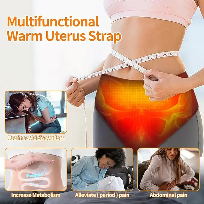 Heated Massage Wrap for Menstrual Cramp Relief - 6