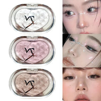 Shimmer Highlighter Powder for Radiant Face Contouring