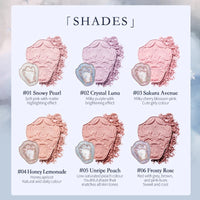Embossed Long-Lasting Natural Matte Cheek Blush