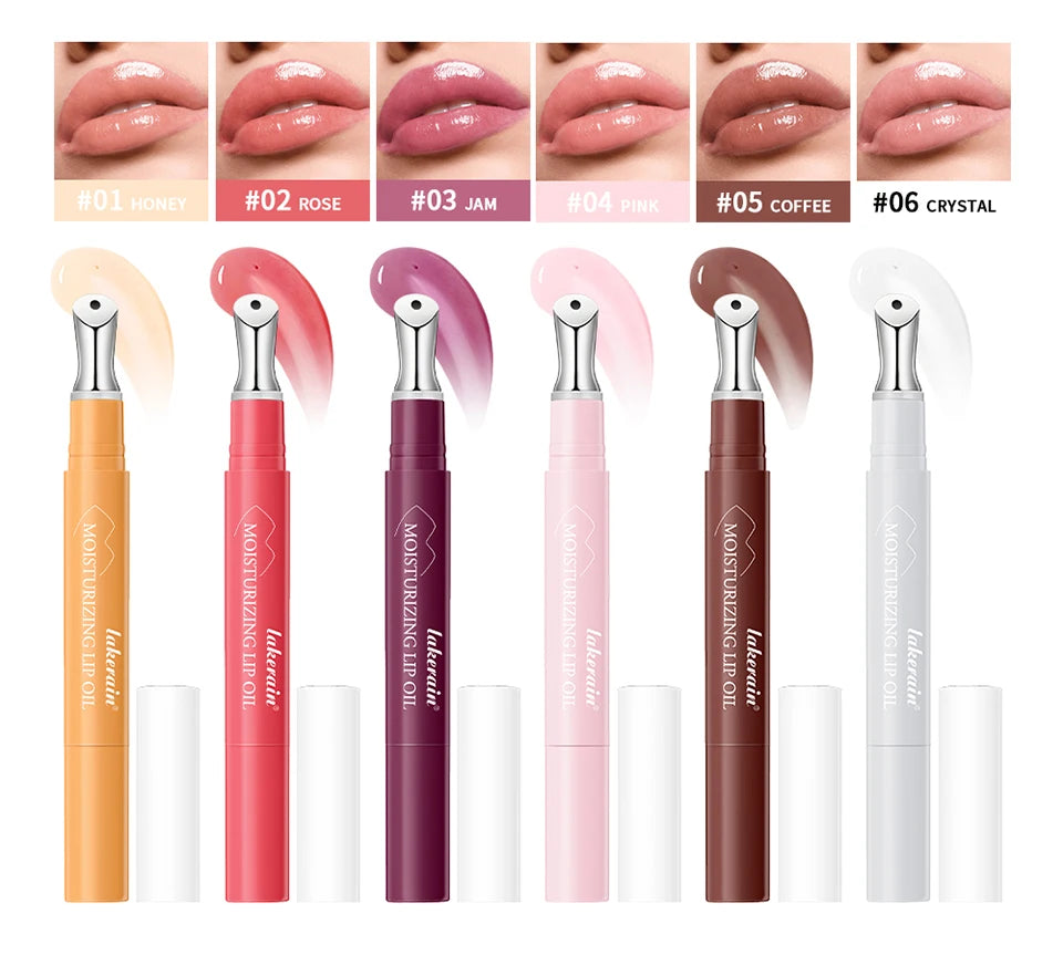 Hydrating Moisturizing Lip Oil for Smooth Plump Lips - 8