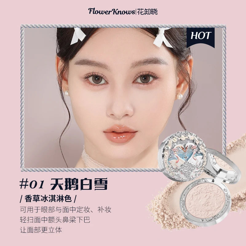 Embossed Matte Pressed Powder Blush for Natural Radiant Glow - 42
