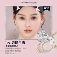 Embossed Matte Pressed Powder Blush for Natural Radiant Glow