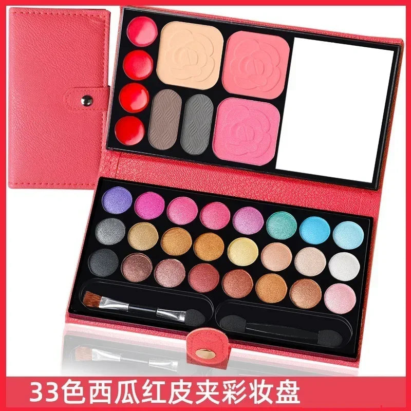 All-in-One Kids Makeup Palette with Mirror - 12