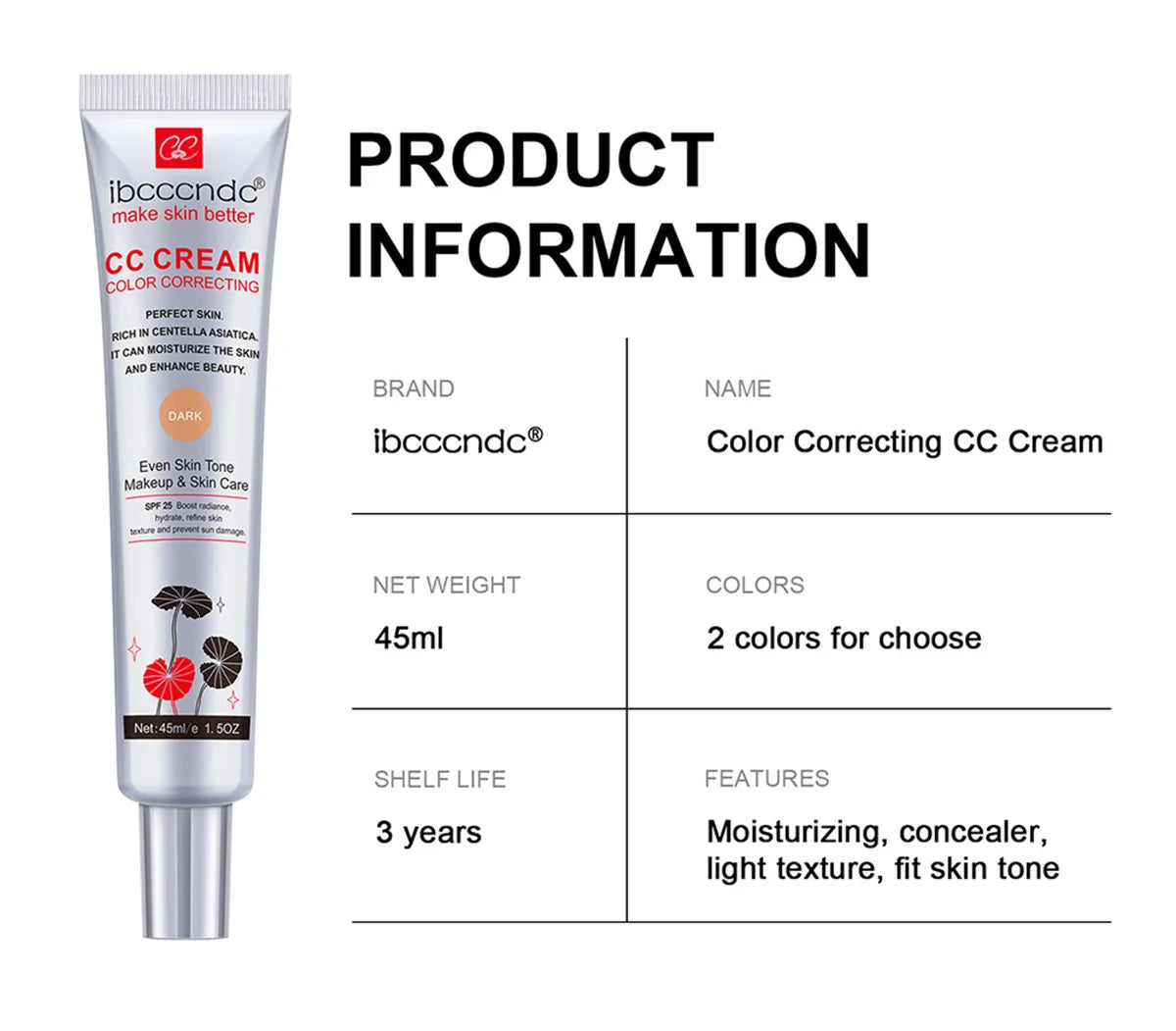 Color-Adjusting CC Cream with SPF 25 - 16