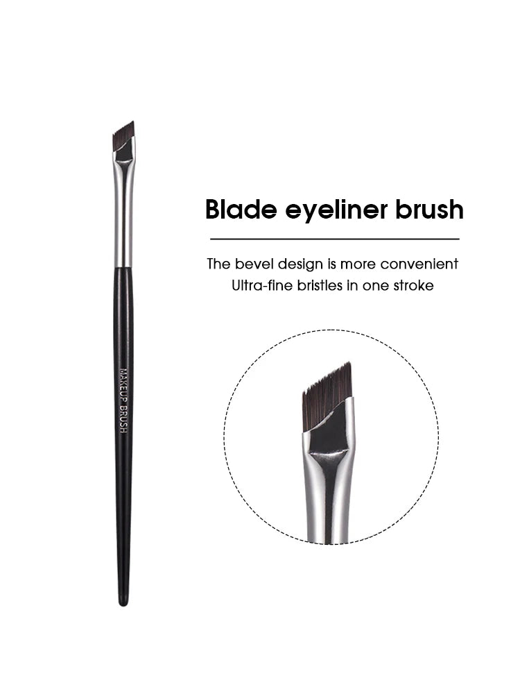 Precision Angled Eyeliner and Brow Brush - 21