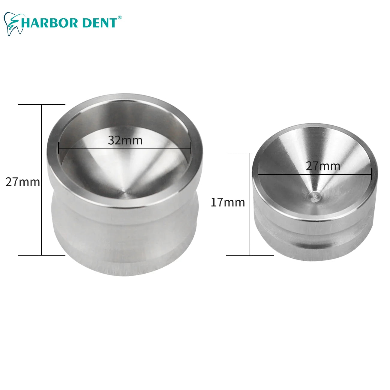 Stainless Steel Dental Bone Mixing Bowl for Lab - 2