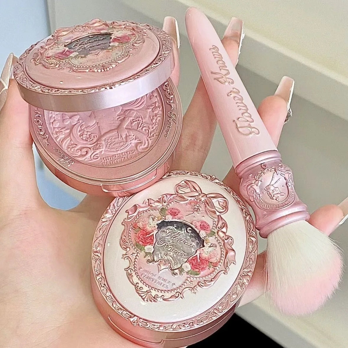 Embossed Strawberry Long-Lasting Powder Blush - 37