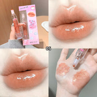 Hydrating Crystal Lip Gloss for Glassy Shine