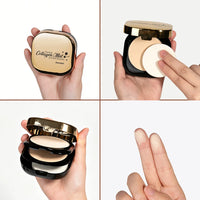 Dual-Layer Collagen Pressed Setting Powder for All-Day Matte Finish