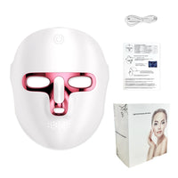 7-Color Photon LED Face and Neck Rejuvenation Mask