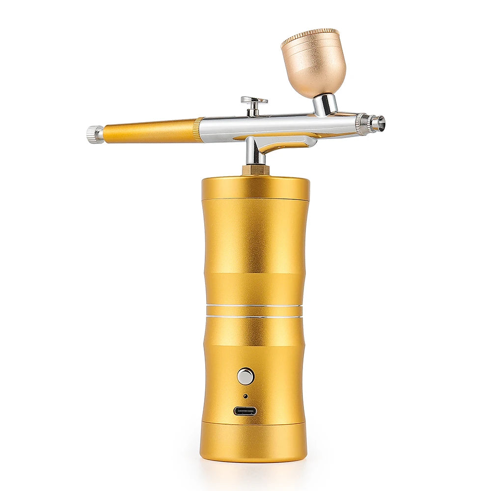 Portable Mini Airbrush Kit for Nail Art and Makeup - 37
