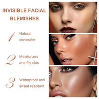 12-Color Creamy Blush and Contour Palette
