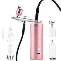 Portable Mini Airbrush Kit for Nail Art and Makeup