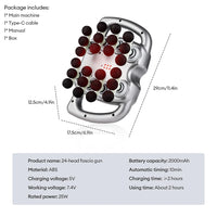 Multi-Head Deep Tissue Muscle Massage Gun
