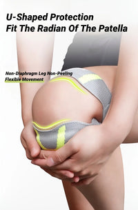 Adjustable Patella Knee Stabilizer for Pain Relief and Support