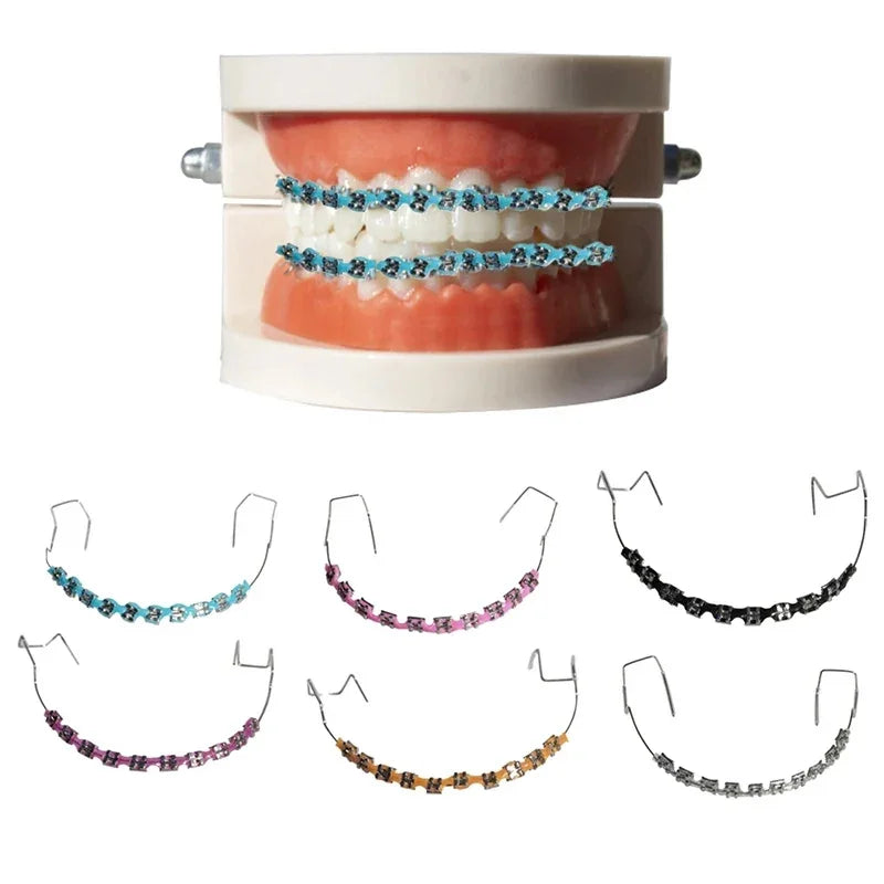 Temporary Fashion Dental Braces for Aesthetic Smile Decoration