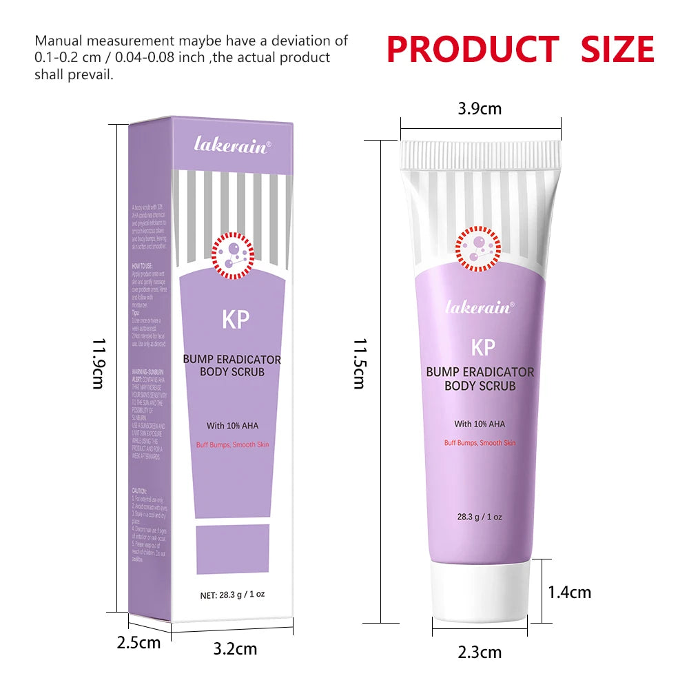 Exfoliating Body Scrub for Keratosis Pilaris and Smooth Skin - 15