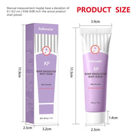 Exfoliating Body Scrub for Keratosis Pilaris and Smooth Skin