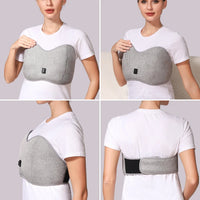 Red Light Heating Chest Massager for Pain Relief