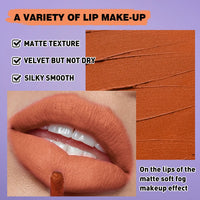 6-Piece Waterproof Velvet Matte Liquid Lipstick Set