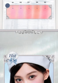 Velvet Silk Satin Powder Blush for a Radiant Face Glow