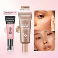 Hydrating Makeup Primer and Glow Foundation Set