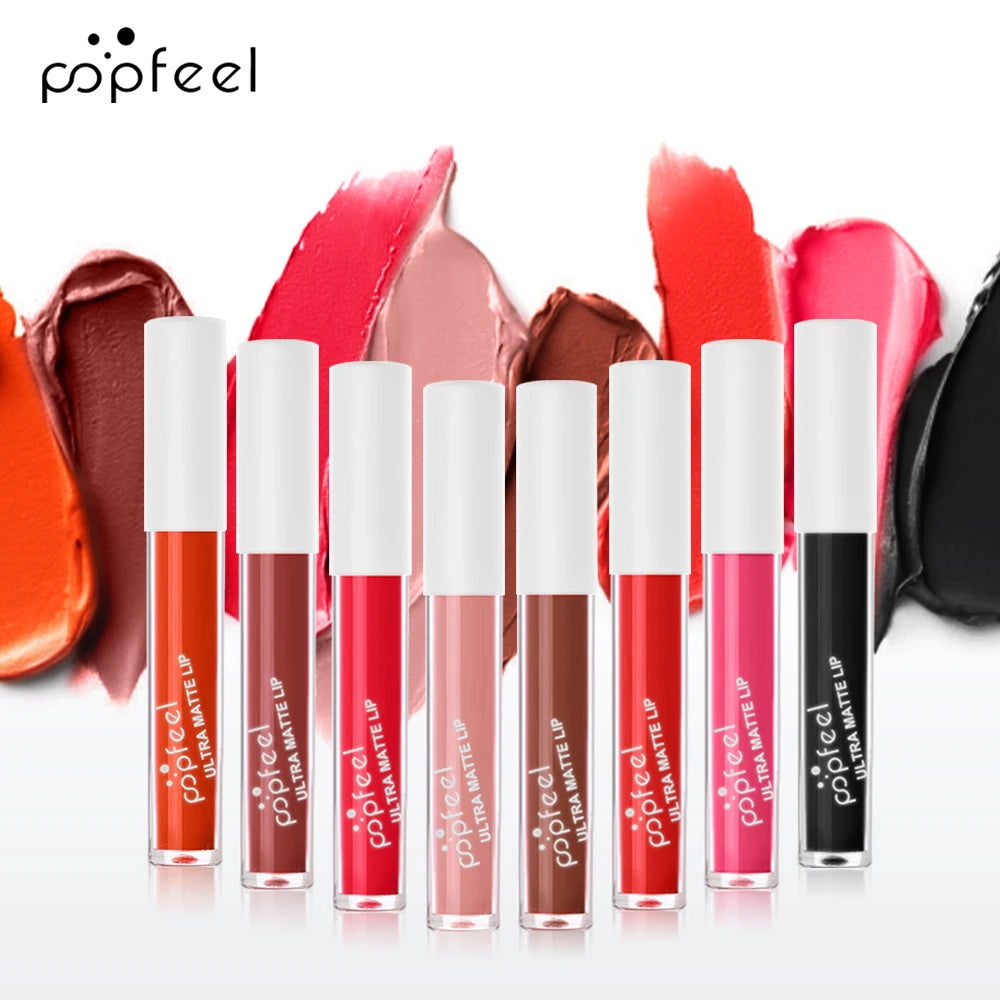 Long-Lasting Black Matte Liquid Lipstick - 3