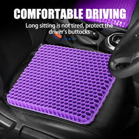 Breathable Honeycomb Gel Seat Cushion for Pain Relief
